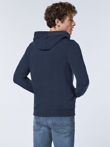 Oklahoma Jeans Sweatshirt ' aus Baumwollmix mit Motiv ' in Blue