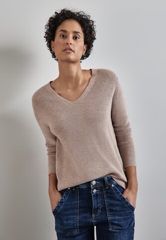 STREET ONE Pullover in Beige