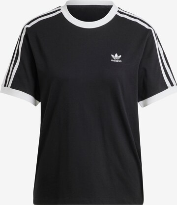 ADIDAS ORIGINALS Shirt 'Adicolor Classics' in Zwart: voorkant