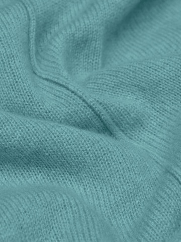 Goldner Pullover in Blau