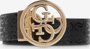 GUESS Opasky 'IDRA NOT ADJ & REV H35' - Čierna: predná strana