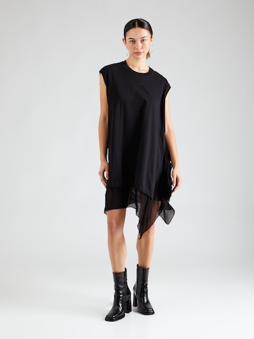 DIESEL Dress 'ROLLETTY' in Black: front