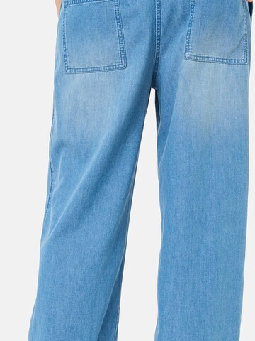 Wide Leg Jean Tamaris en bleu