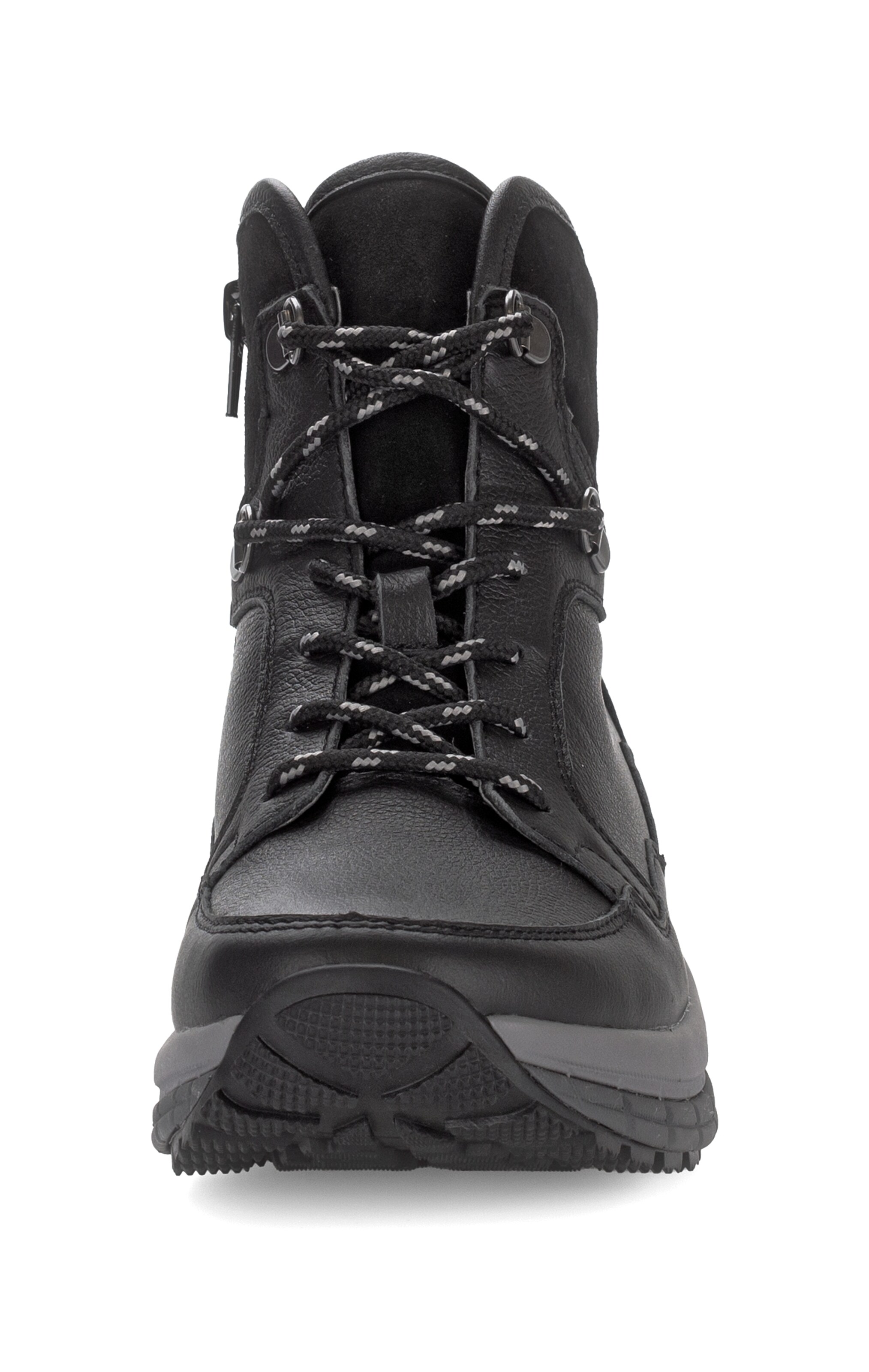 Gabor Rollingsoft Lace-Up Ankle Boots in Black