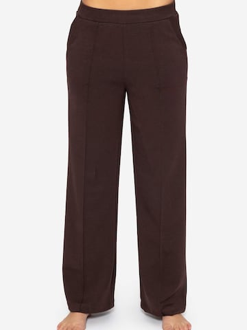SASSYCLASSY Wide leg Trousers in Brown