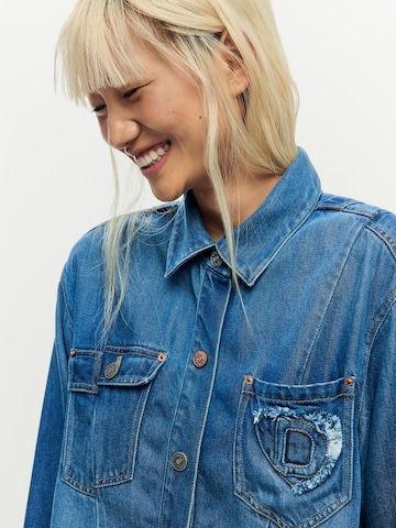 Desigual - Chaqueta de entretiempo en azul