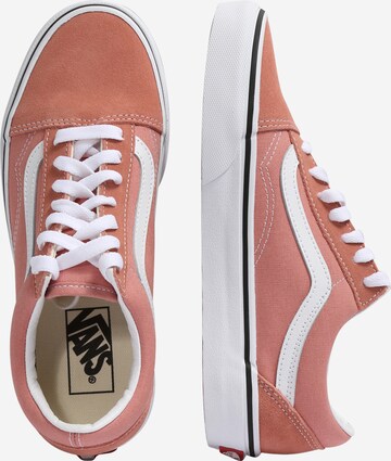 VANS حذاء رياضي بلا رقبة 'Old Skool' بلون برتقالي