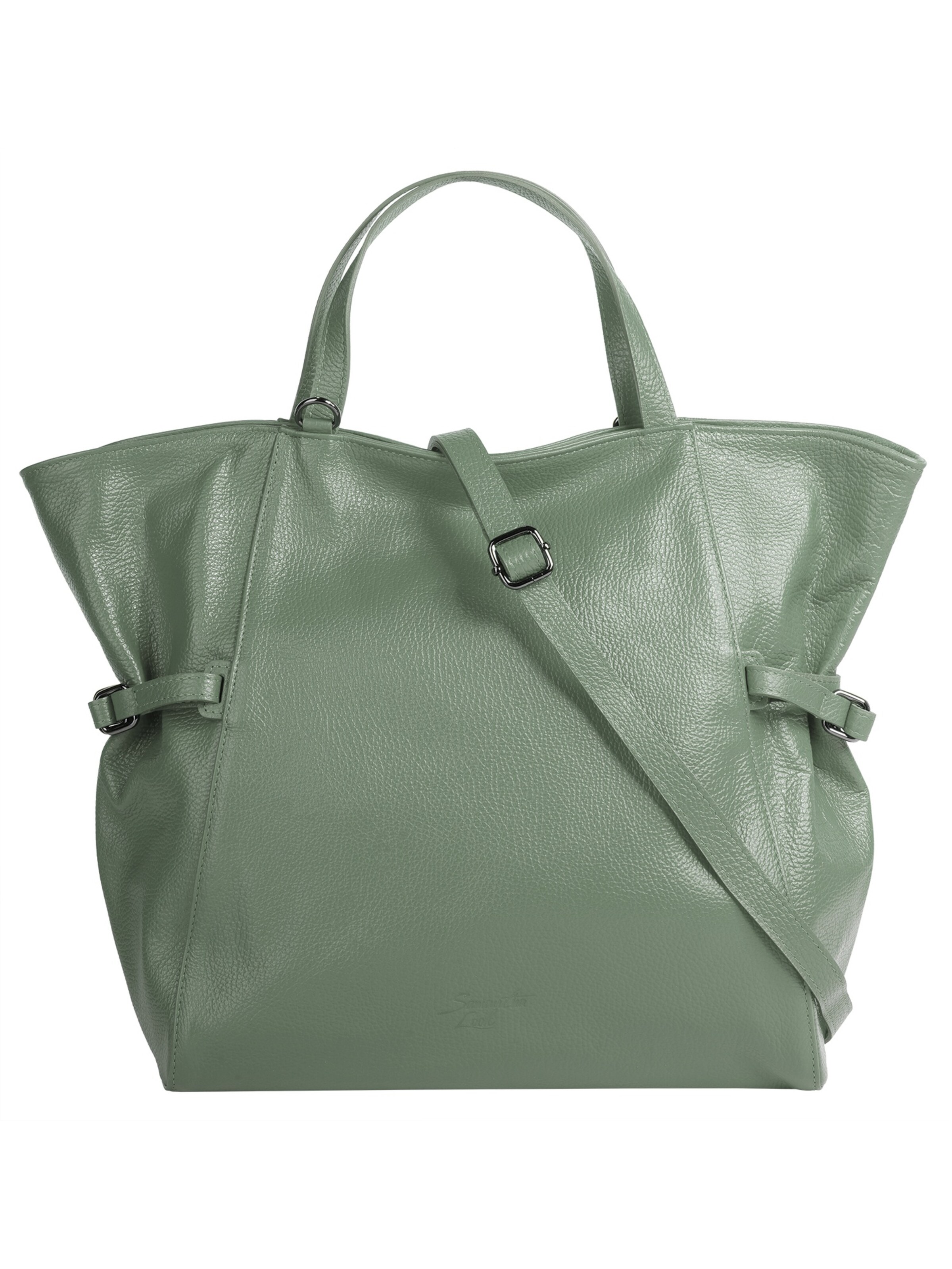 Cabas Samantha Look en vert : devant