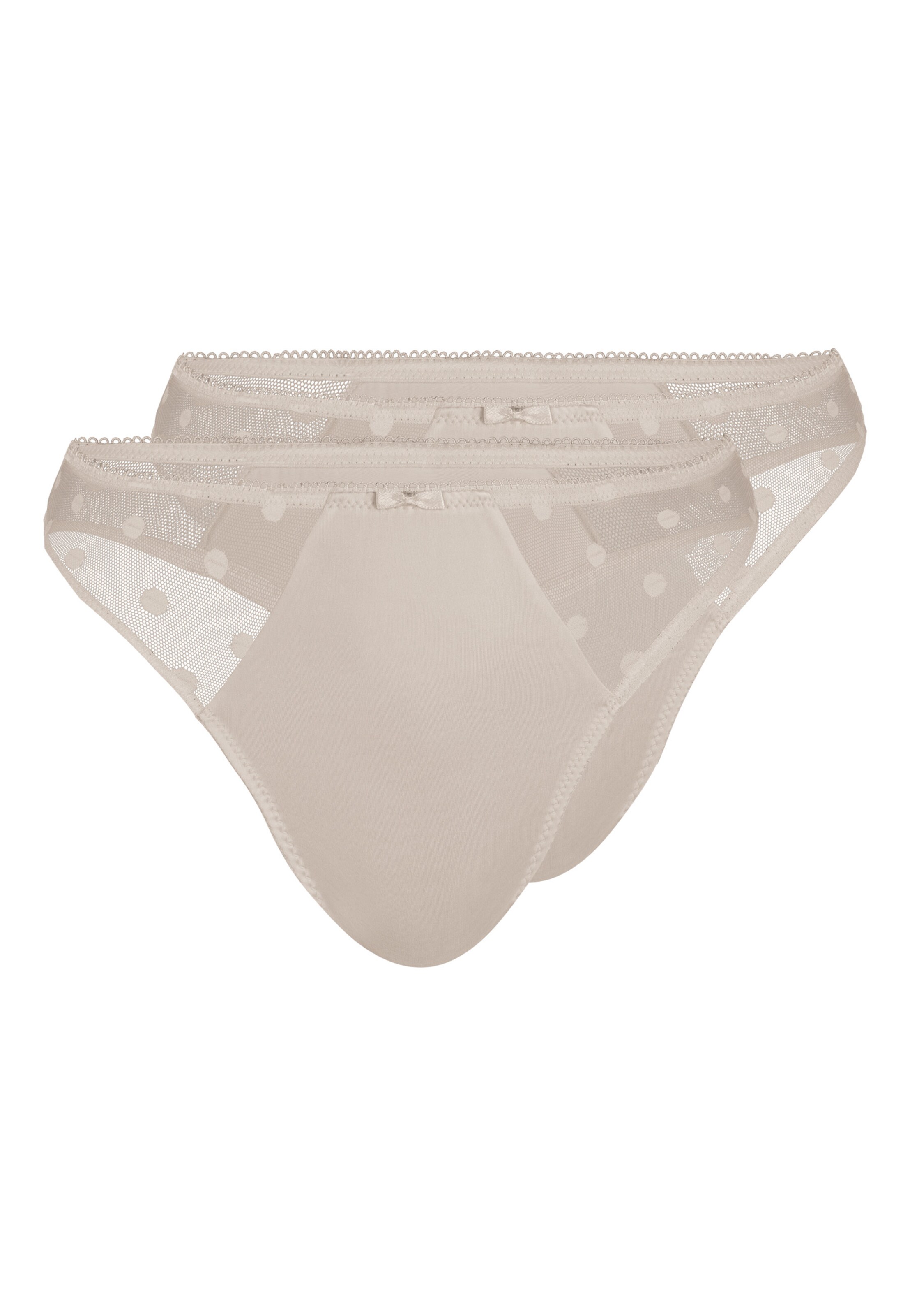 sassa String in Beige: Vorderseite