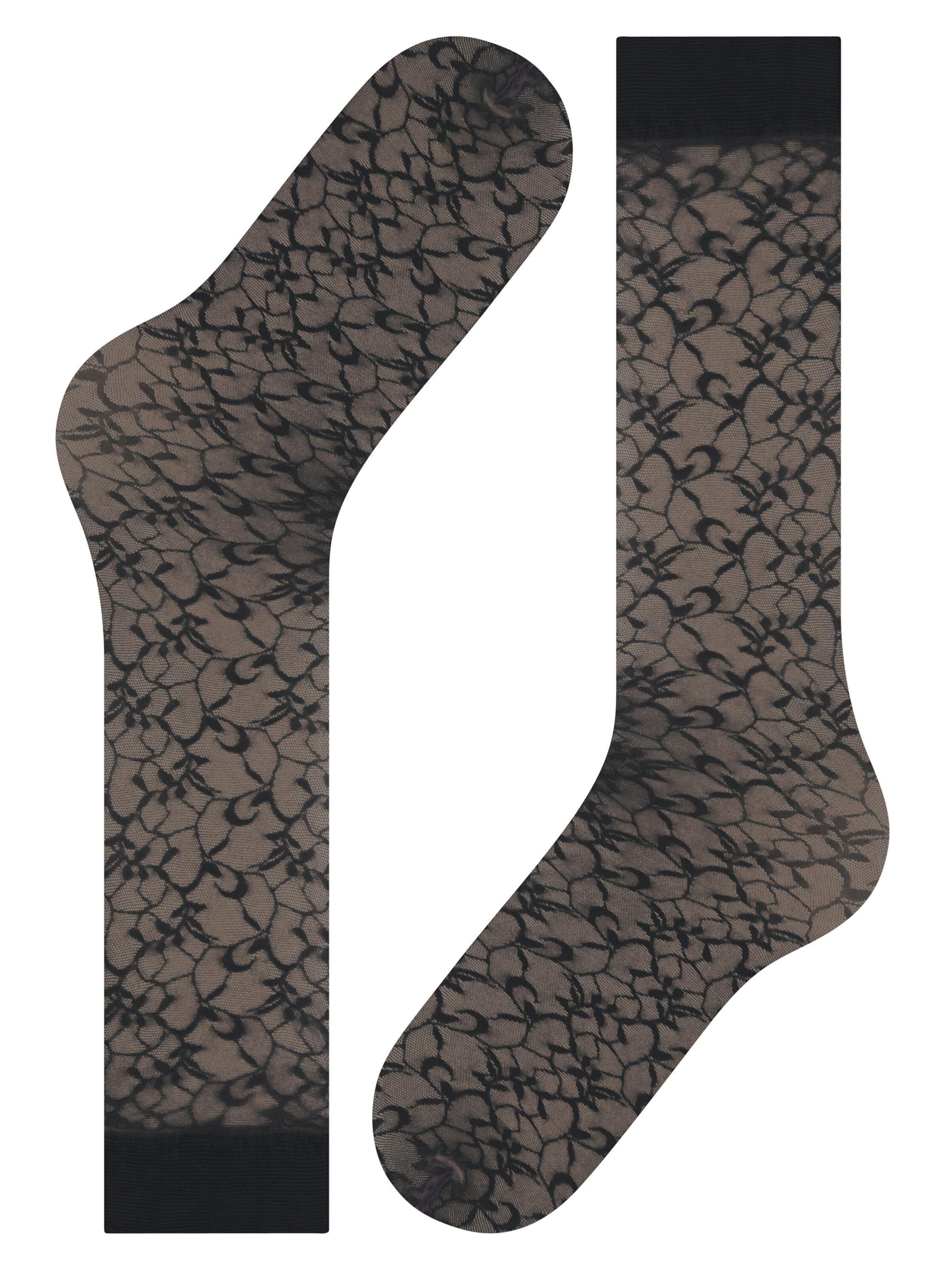 FALKE Over the Knee Socks 'Soft Spell' in Black