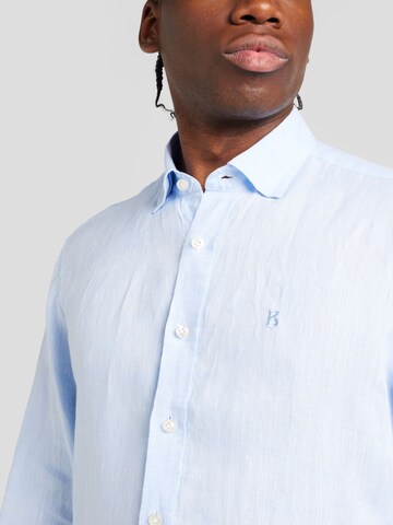 BOGNER Regular fit Button Up Shirt 'Timi' in Blue