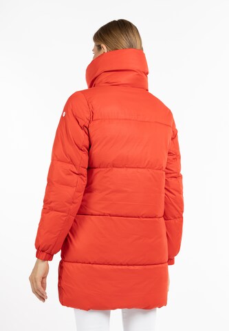 DreiMaster Maritim Winterparka in Orange