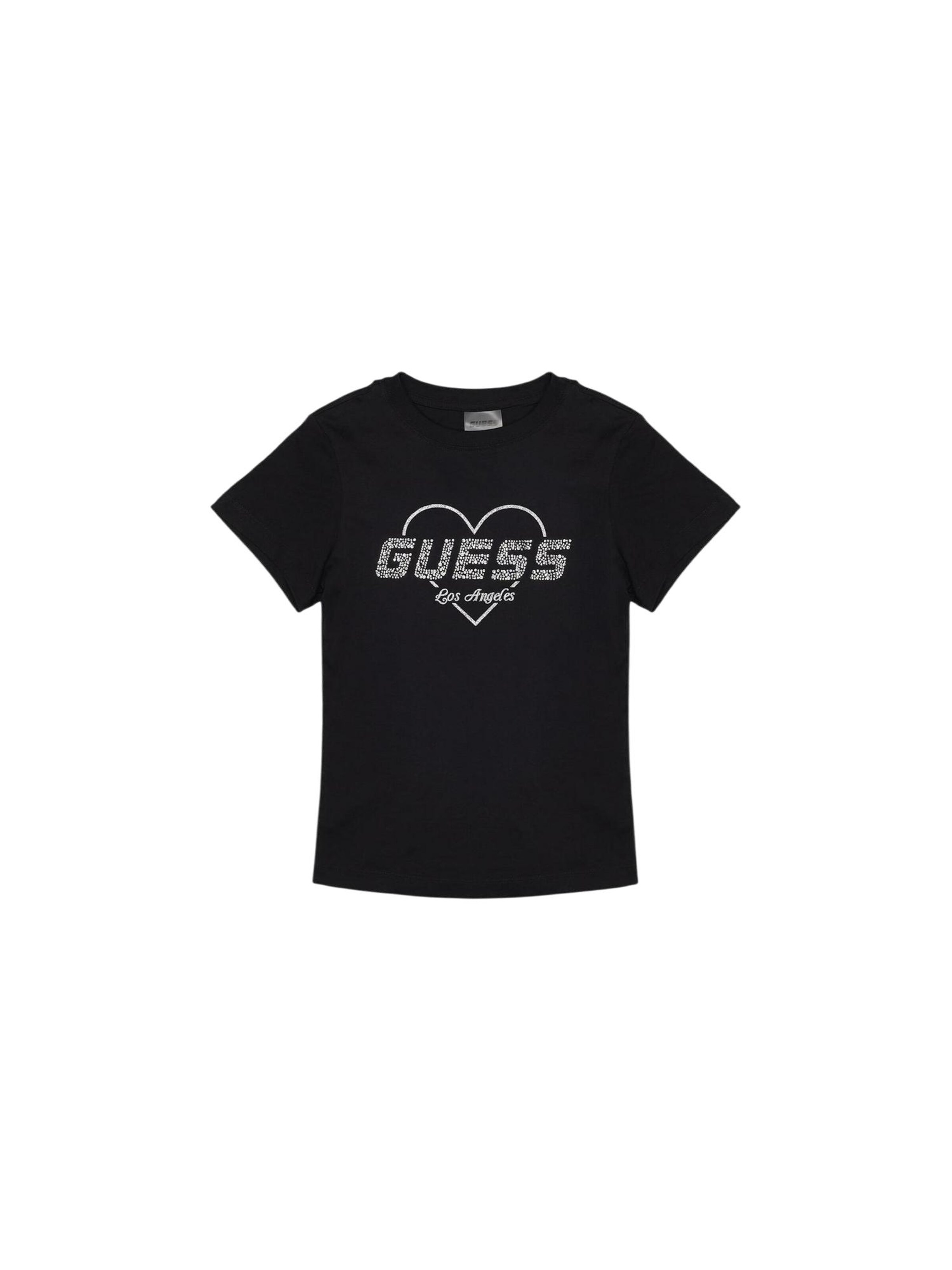 Maglietta 'NARCISO CN V5GI10 K9RM1' di GUESS in nero