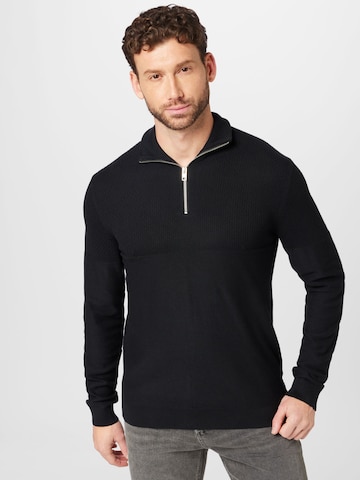 Pullover 'Dallas' di JACK & JONES in nero: frontale