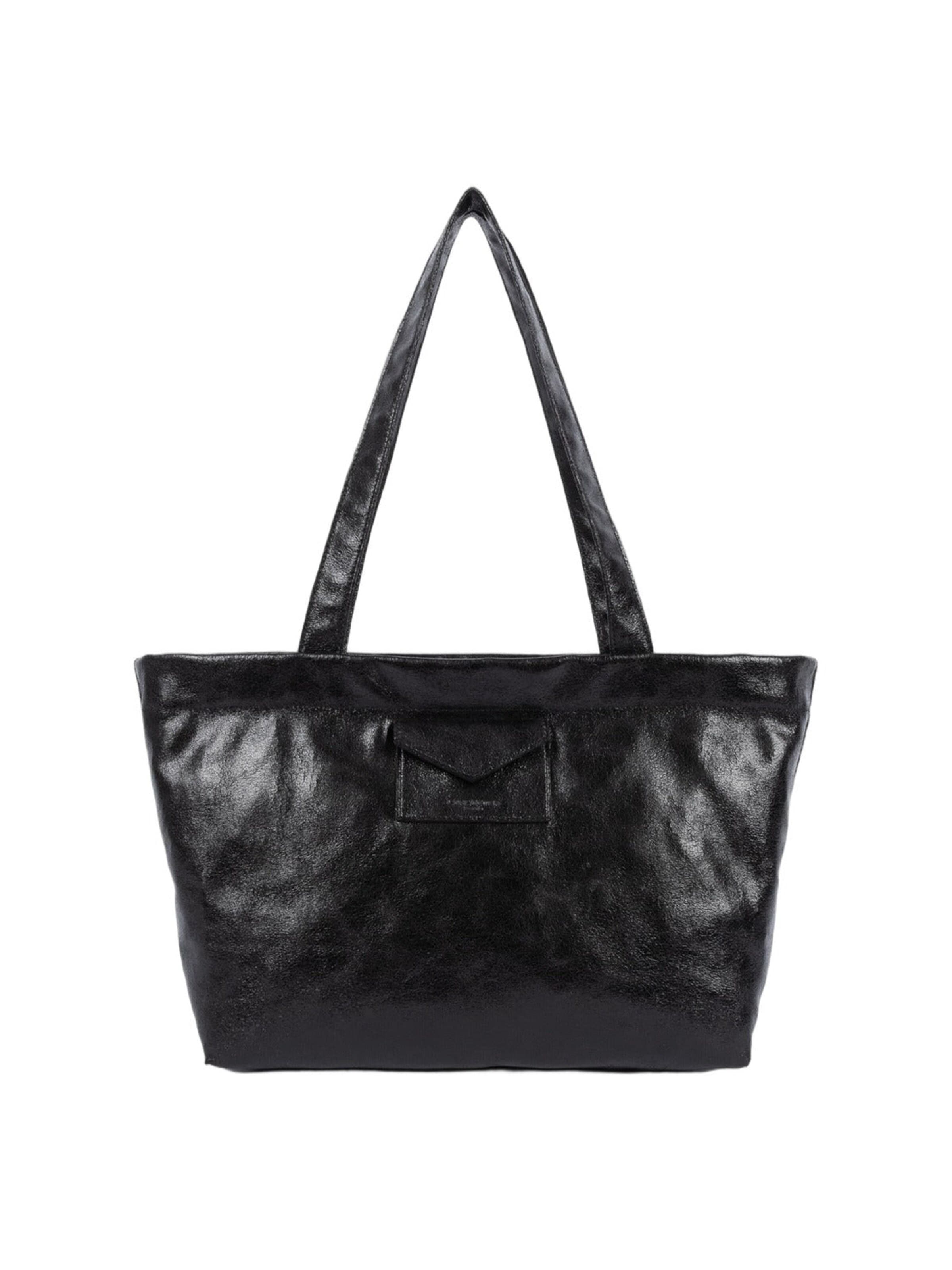 LANCASTER Paris - Shopper 'Zippé Rétro KBA' en negro: frente
