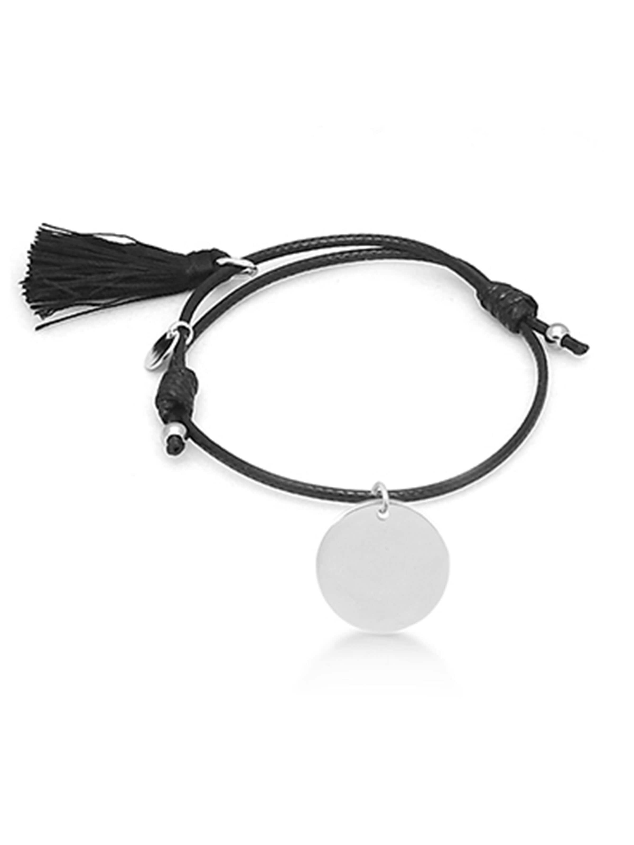 Luxenter Armband 'Mi Sol' i 15 cm i svart, Produktvy