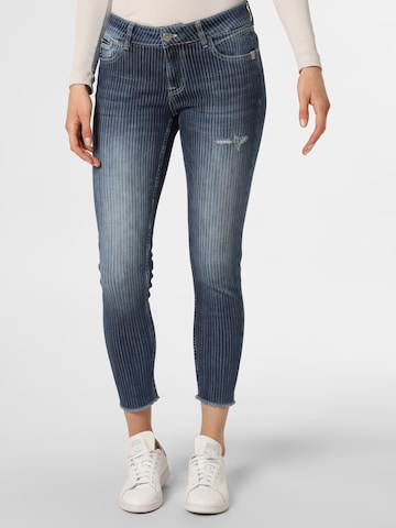 Blue Fire Slimfit Jeans 'Alicia' in Blauw: voorkant