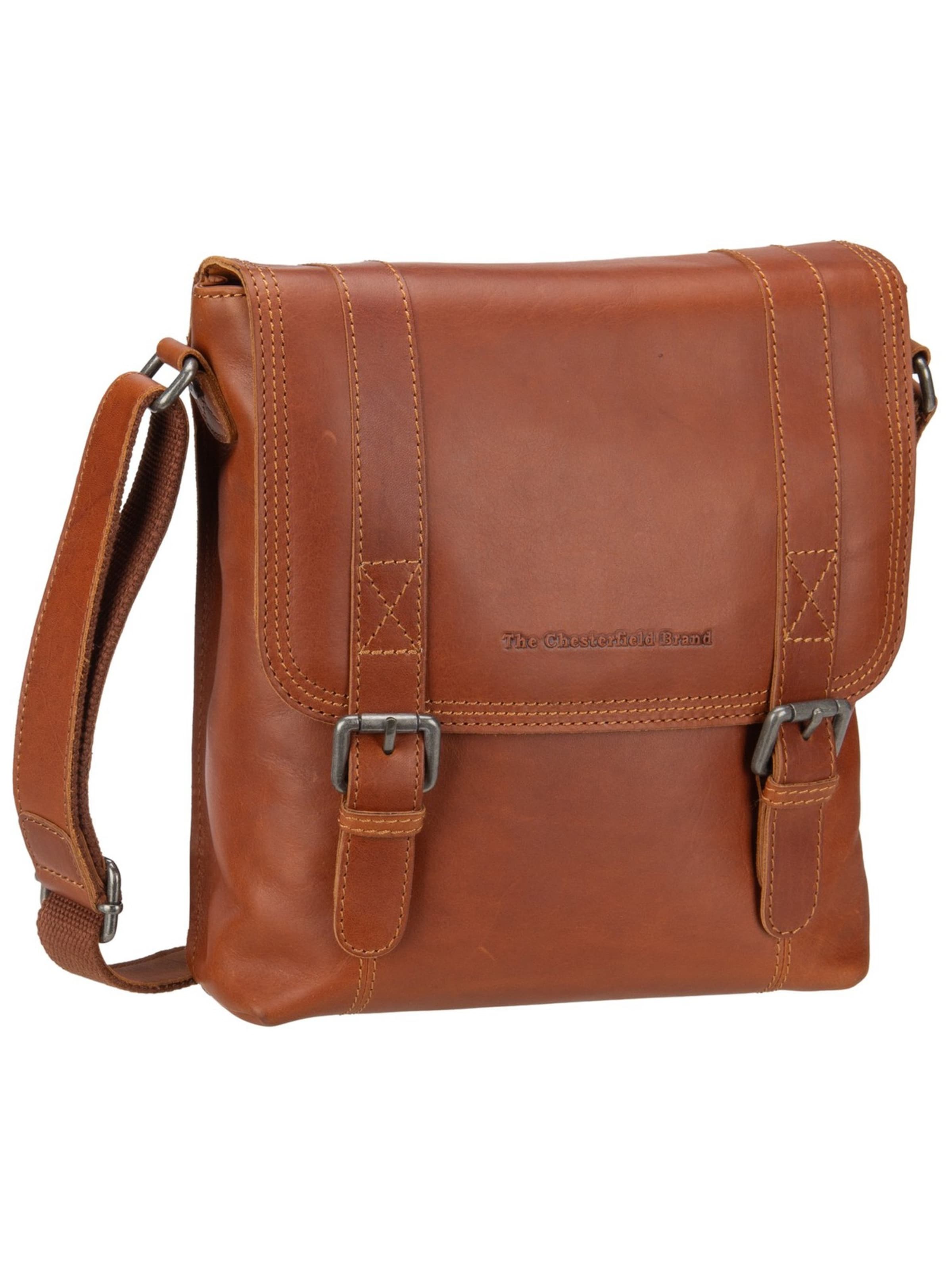 The Chesterfield Brand Crossbody Bag 'Adelanto' in Brown: front