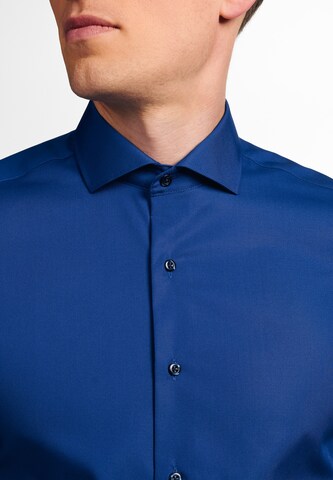 ETERNA Slim fit Business Shirt in Blue