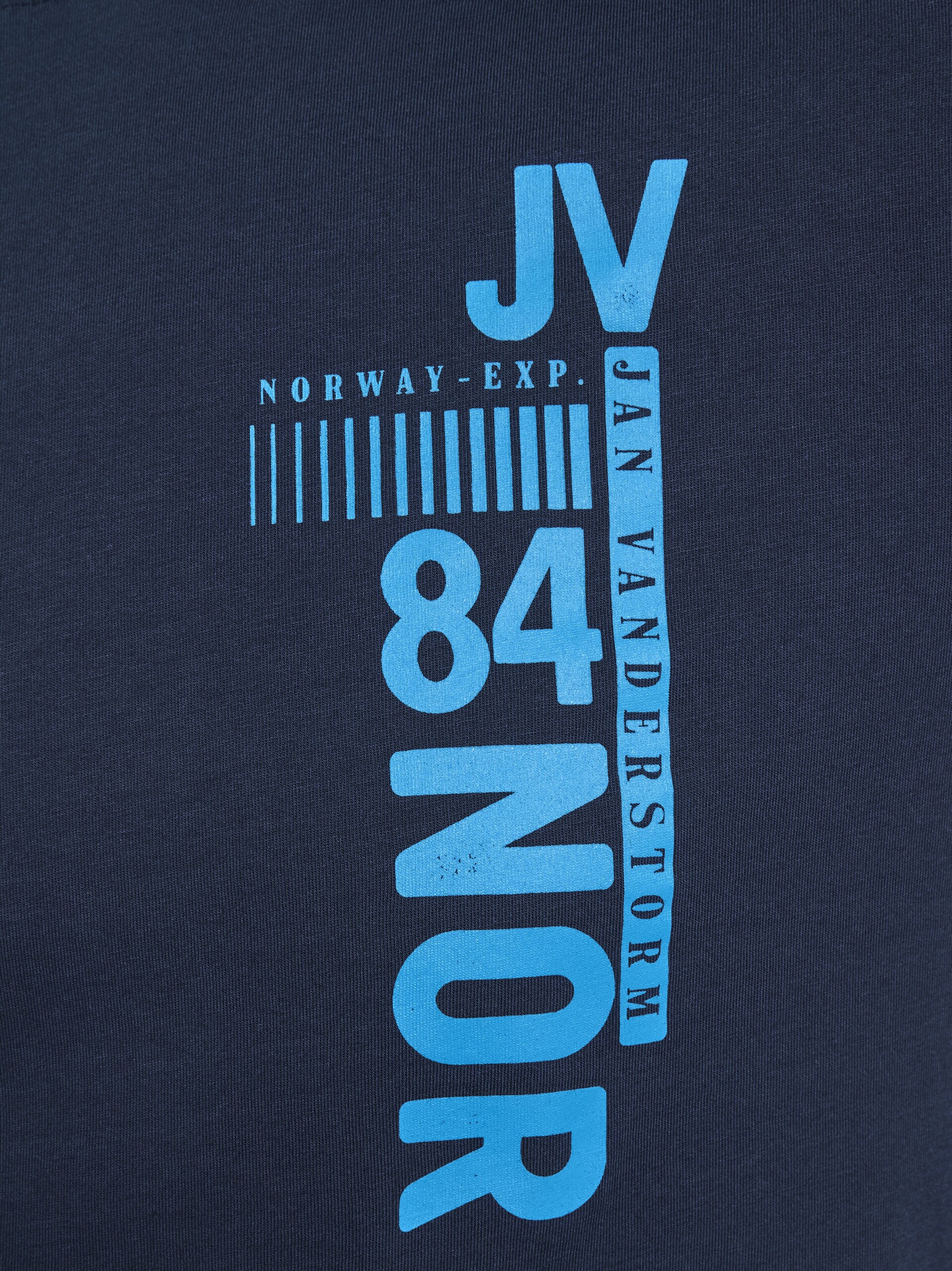 Jan Vanderstorm T-Shirt ' Flemming ' in Blau