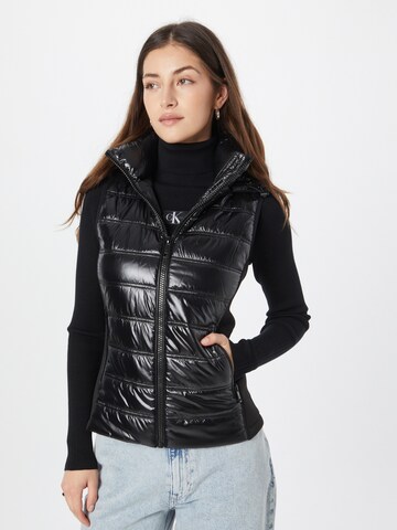 Gilet Calvin Klein en noir : devant