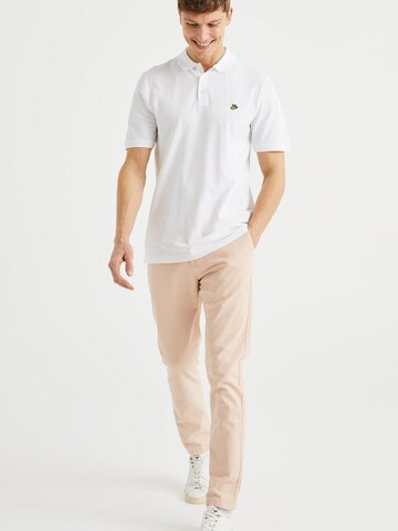 WE Fashion - Slimfit Pantalón chino en rosa