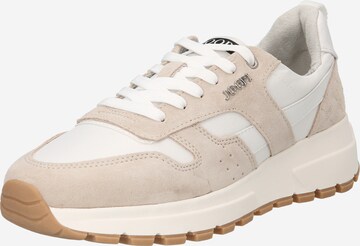 Baskets basses JOOP! en beige : devant