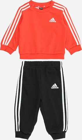 ADIDAS SPORTSWEAR Tracksuit 'Essentials' in Red: front