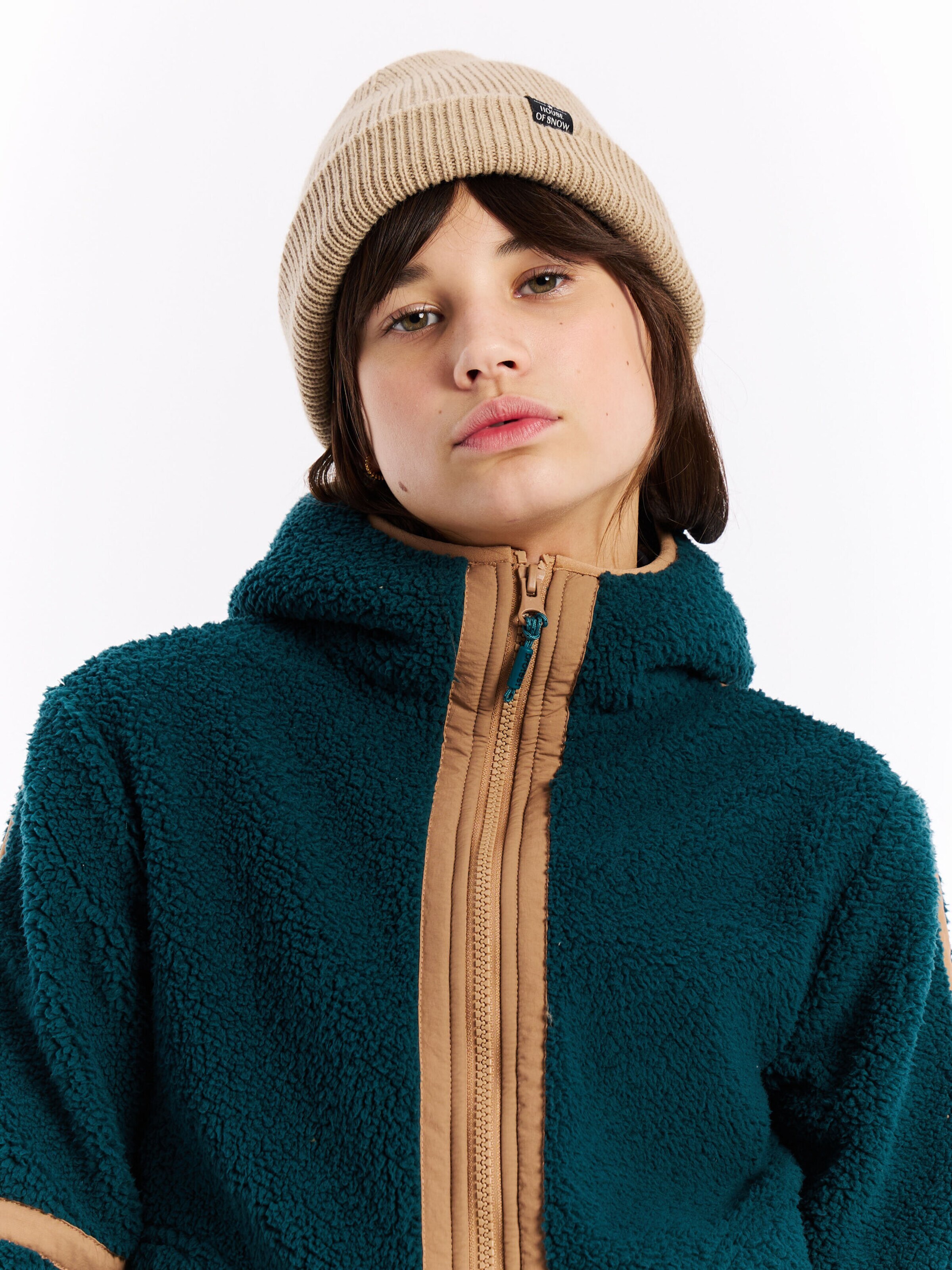 PROTEST Fleece jacket 'PRTJaggy JR' in Blue