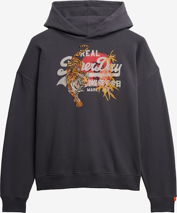 pilka Superdry & Co Megztinis be užsegimo 'Tokyo': priekis