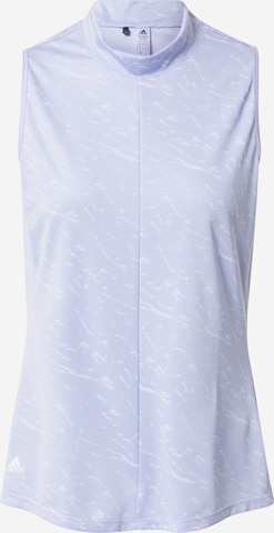 ADIDAS GOLF Sporttop in Lila: voorkant