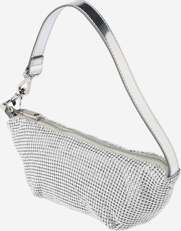 MAX&Co. Дамска чанта в сребърно