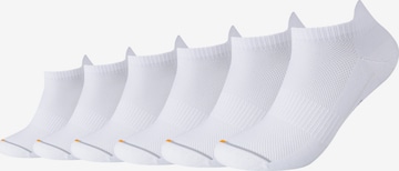 camano Ankle Socks 'Sport Multifunctional' in White: front
