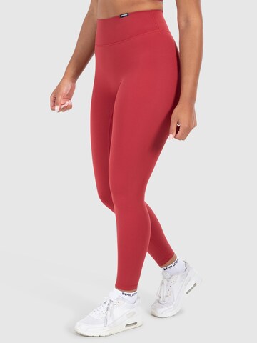 Coupe slim Leggings Smilodox en rouge