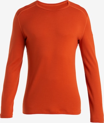 ICEBREAKER - Camisa funcionais '260 Tech' em laranja: frente