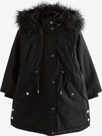 juoda Next Žieminė striukė: priekis