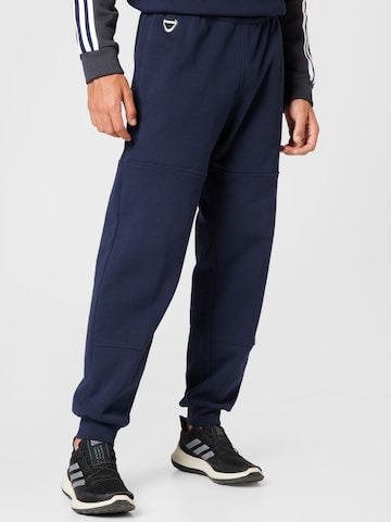 Pantaloni di ADIDAS ORIGINALS in blu: frontale
