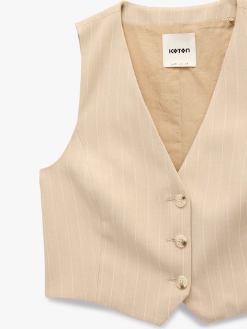Koton Vest in Beige