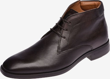 Gordon & Bros Lace-Up Shoes in Brown: front