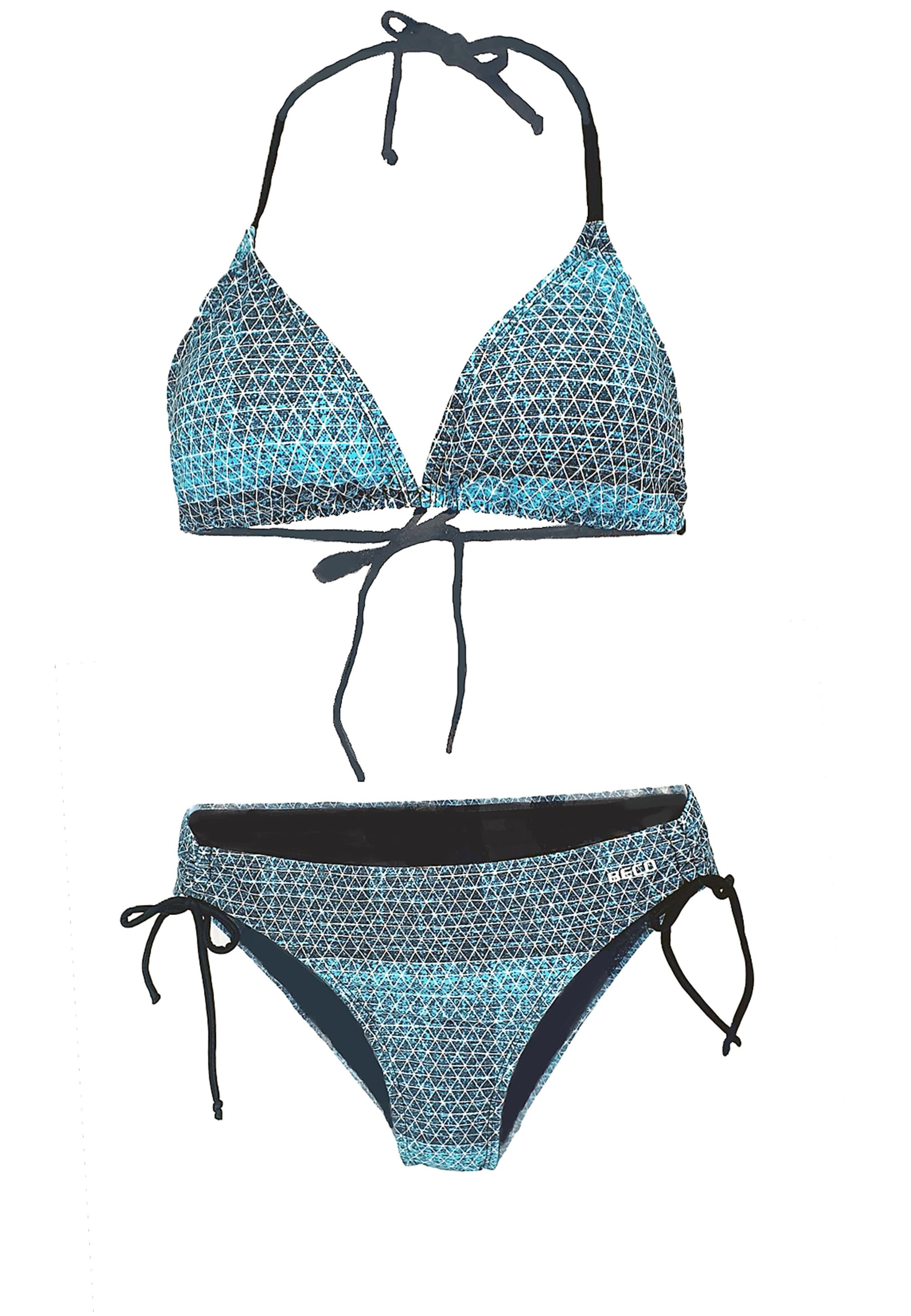 BECO the world of aquasports Triangel Bikini in Blau: Vorderseite