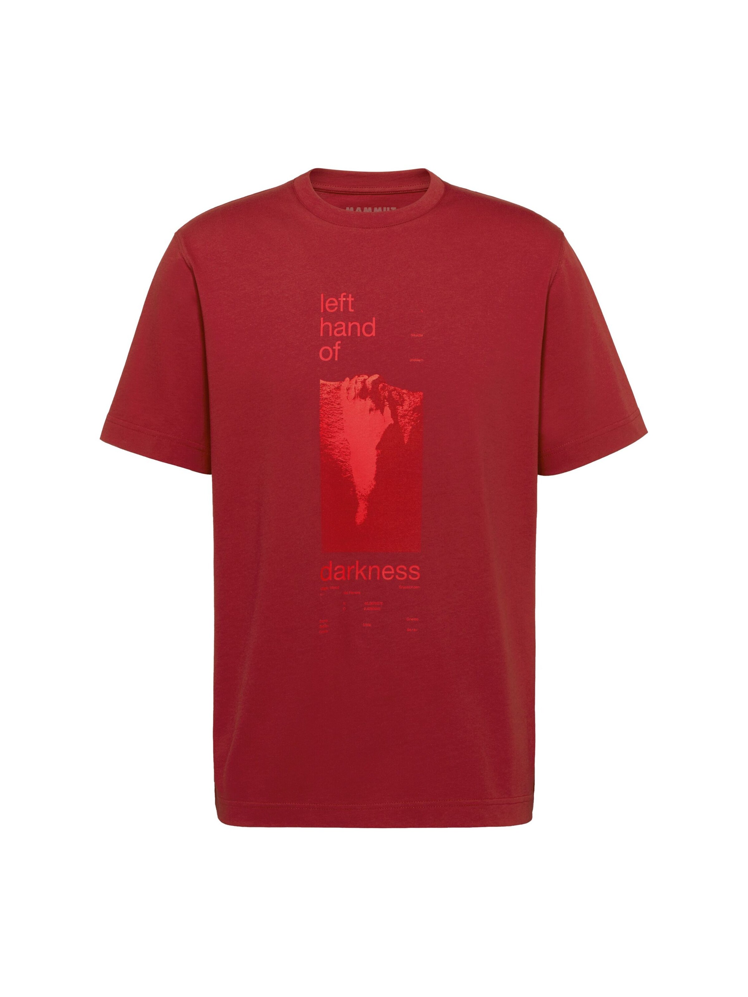 MAMMUT Performance Shirt in Red: front