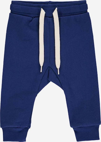 Fred's World by GREEN COTTON Tapered Broek in Blauw: voorkant