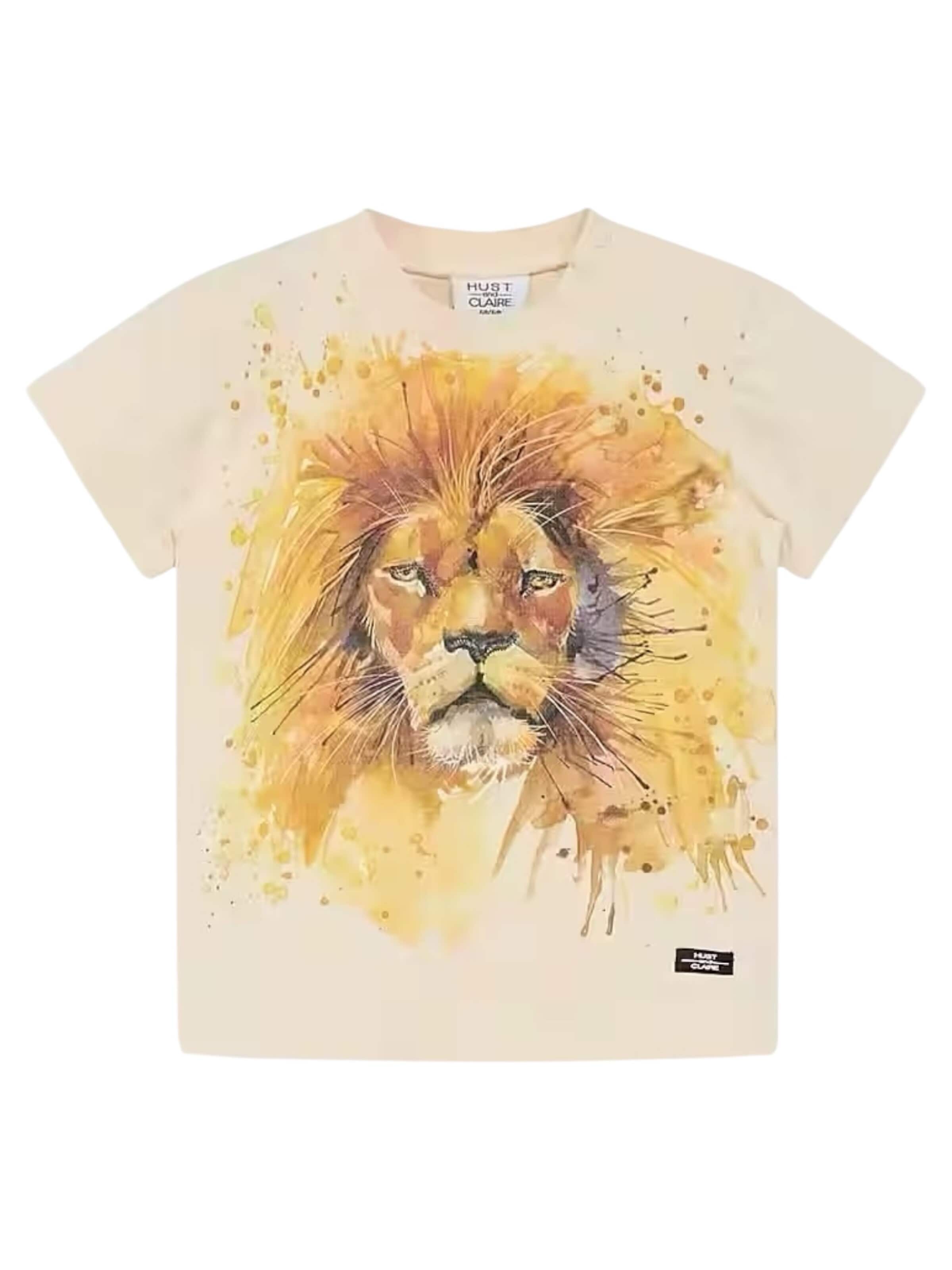 Hust & Claire Shirt 'Arthur'‌‌‌‌‌‌ in Beige: Vorderseite