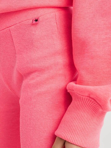 WE Fashion Flared Broek in Roze