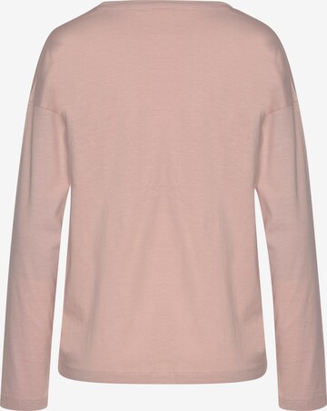 LASCANA Schlafshirt in Pink