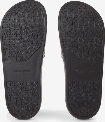 Calvin Klein - Sapato aberto em preto
