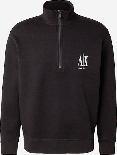 ARMANI EXCHANGE Bluzka sportowa w rozmiarze XS w kolorze czarny / białym, Podgląd produktu