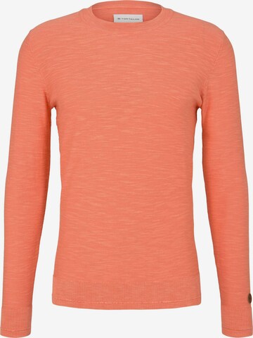 TOM TAILOR Sweater in Orange: front