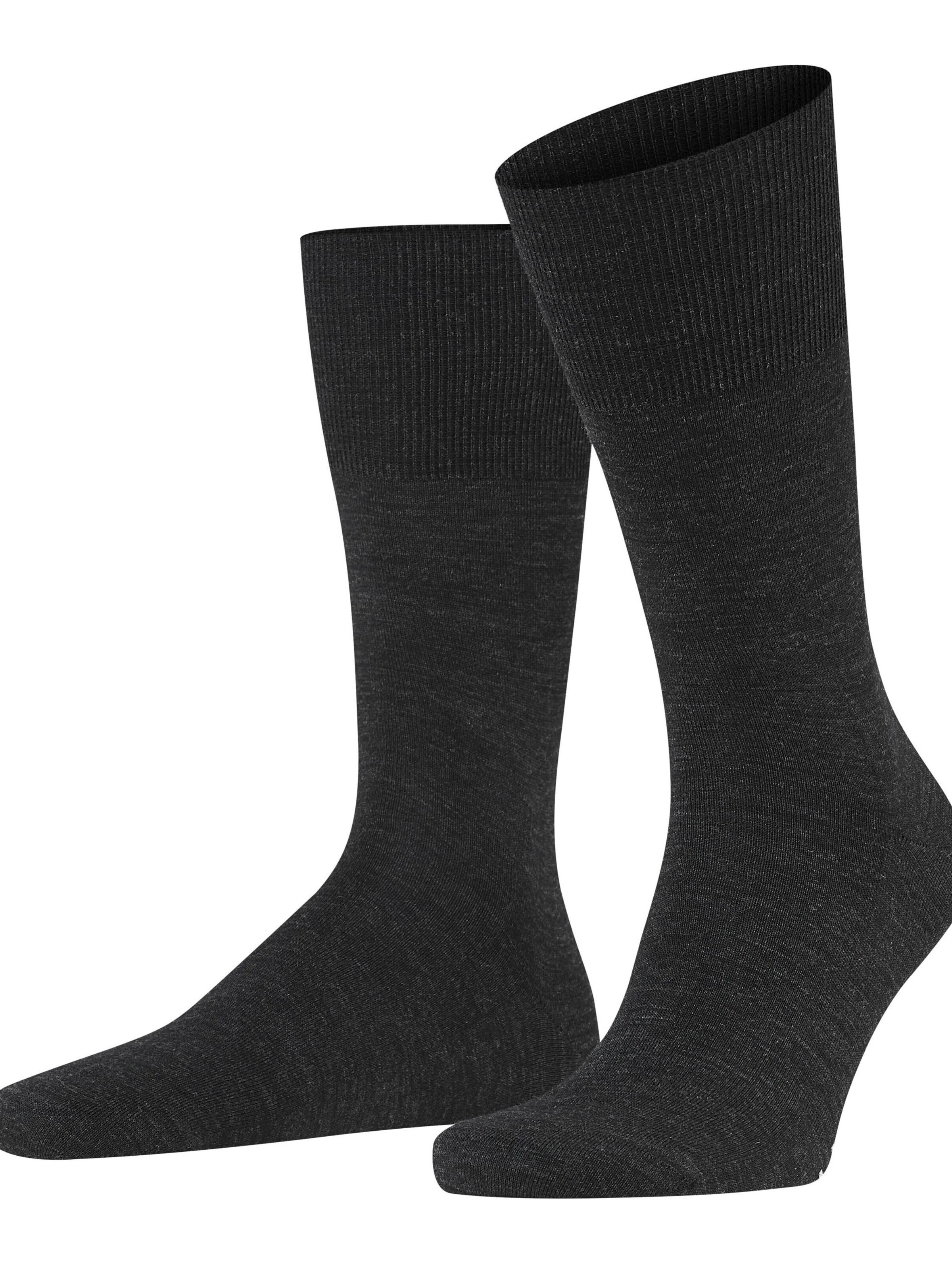 FALKE Socks 'Airport' in Grey: front