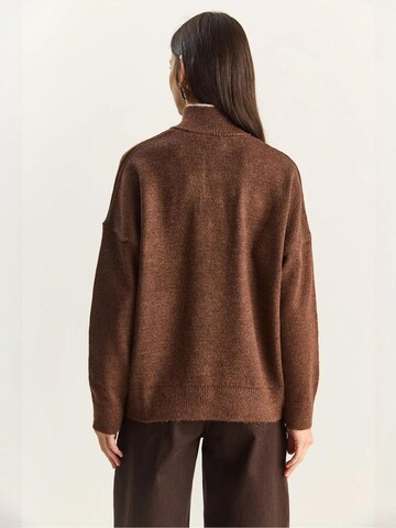 Bianco Lucci Pullover 'Pullover'‌‌‌‌ in Braun
